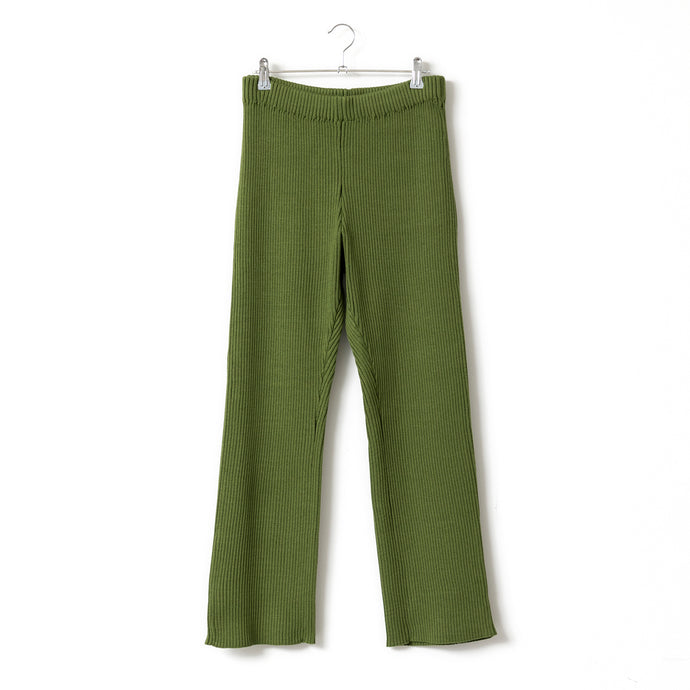 BATONER | バトナ―　LaLa Begin別注 SOLID WOOL RIB PANTS