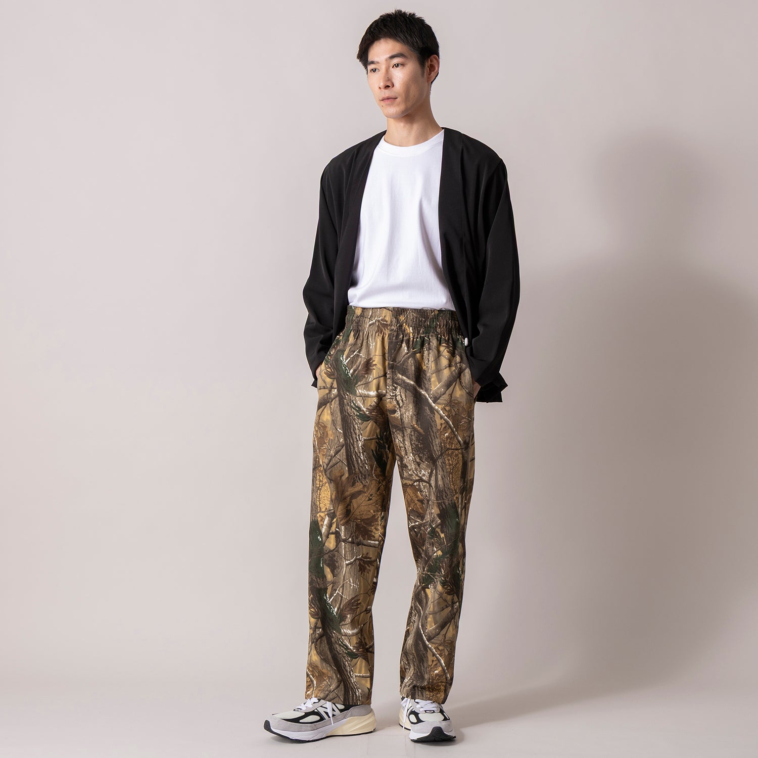 Cookman | クックマン Chef Pants Semiwide Timber Camo