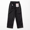 Cookman | クックマン　Chef Pants Semiwide Black Belt Vision Black