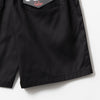 Cookman | クックマン　Chef Pants Short Black Belt Vision Black