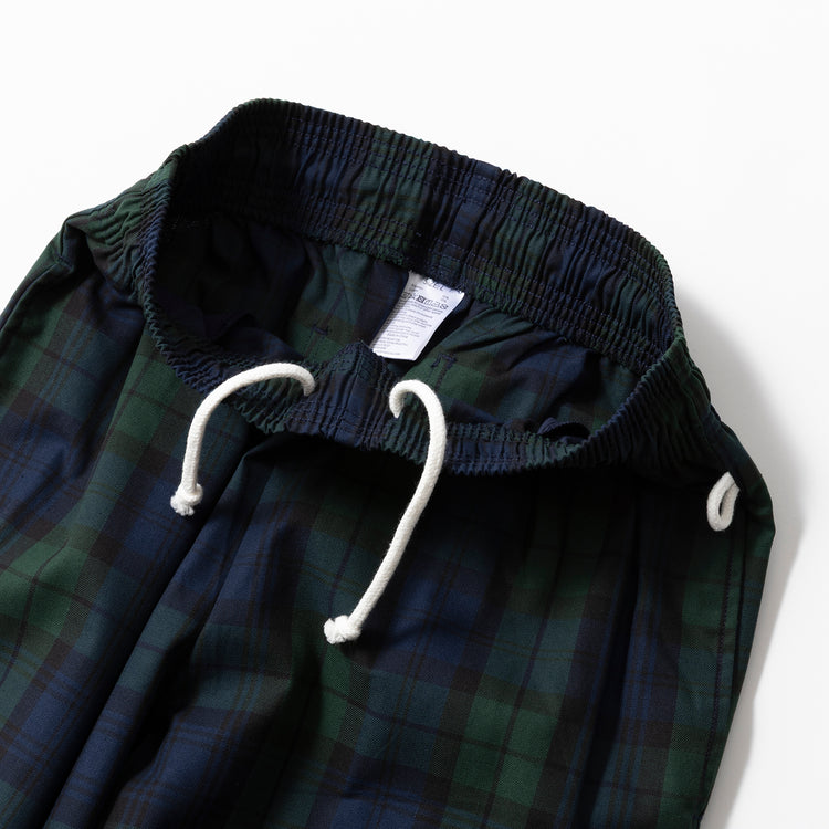 Cookman | クックマン　Chef Pants Woven Black Watch Check