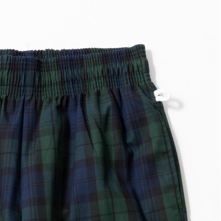 Cookman | クックマン　Chef Pants Woven Black Watch Check
