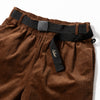 Cookman | クックマン Chef Pants Semiwide Black Belt Corduroy