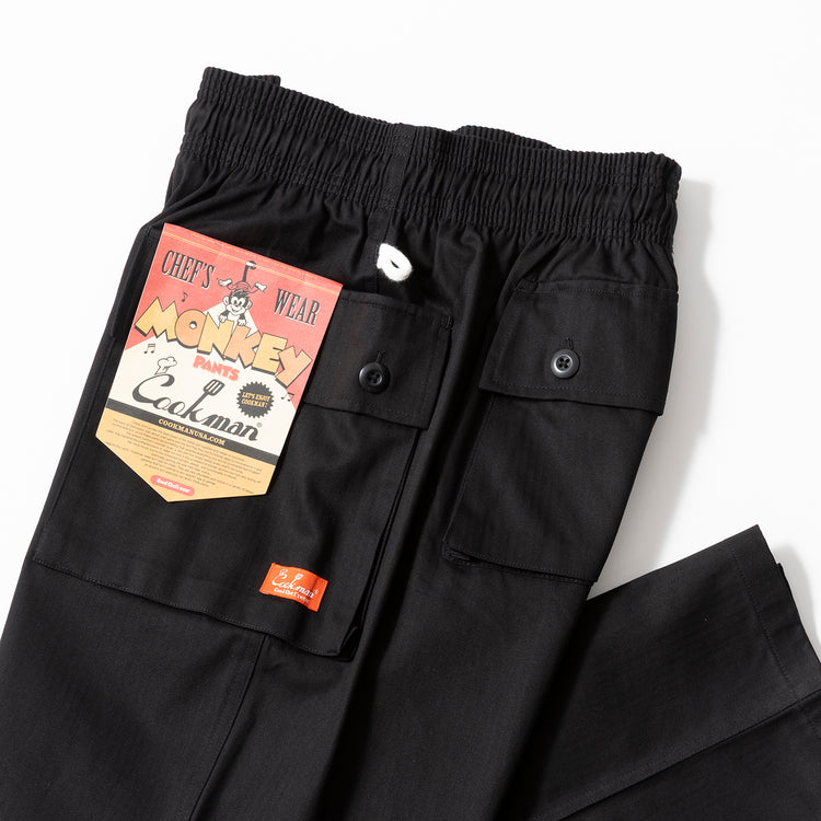 Cookman | クックマン　Monkey Pants Herringbone
