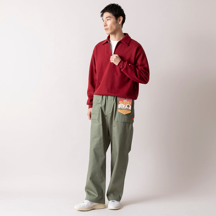 着用サイズL (モデル身長180cm)