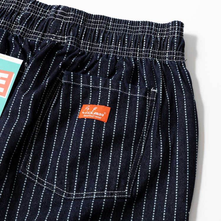 Cookman | クックマン　Chef Pants Semiwide Wabash Denim