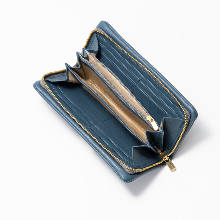 Diu | ディウ　Fresia 本革 ロングウォレット