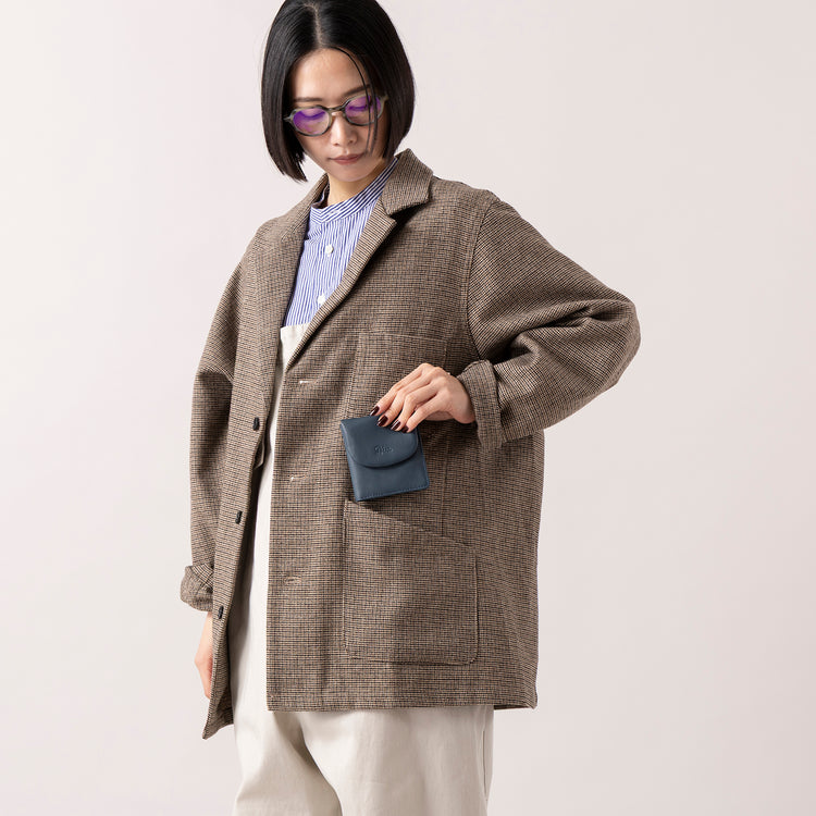 Diu | ディウ　Romero 本革 2つ折りミニ財布