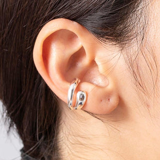 aura | オーラ　SMOOTH W LINE EAR CUFF