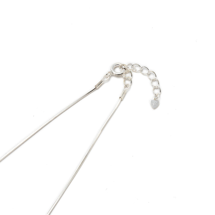 aura | オーラ　silver snake chain necklace