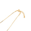 aura | オーラ　gold snake chain necklace