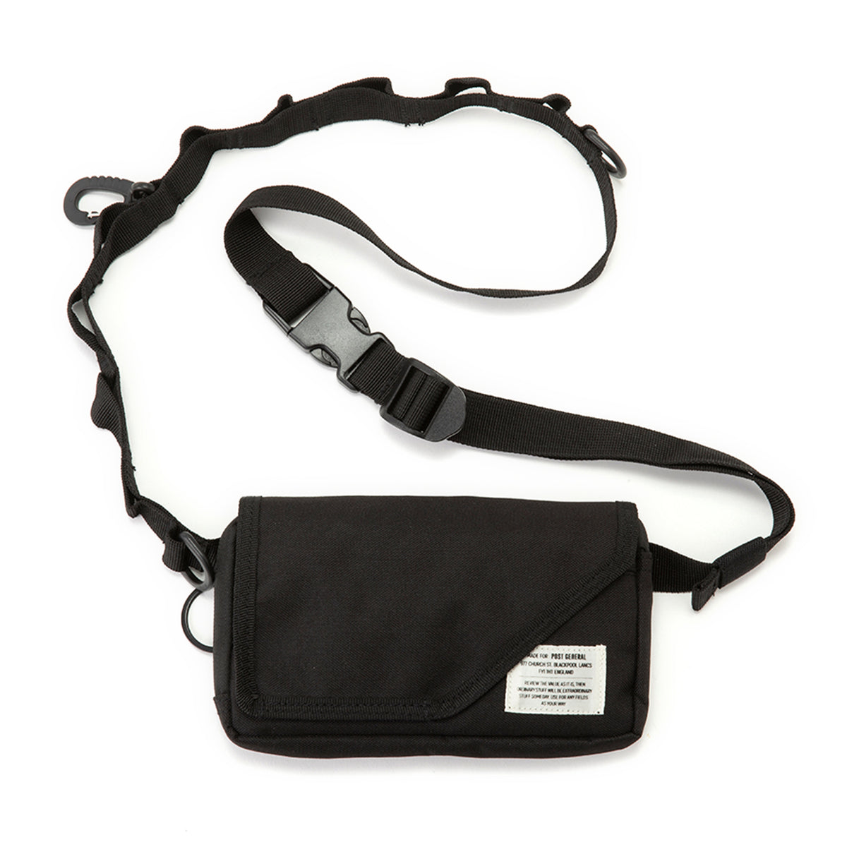 韓国発【BLACKUP】シャーリングストラップホルターネック 送料込 DRAWSTRING POUCH