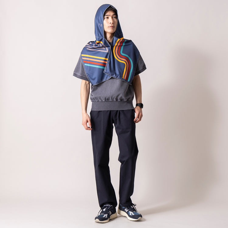 着用サイズ L(モデル身長180cm)