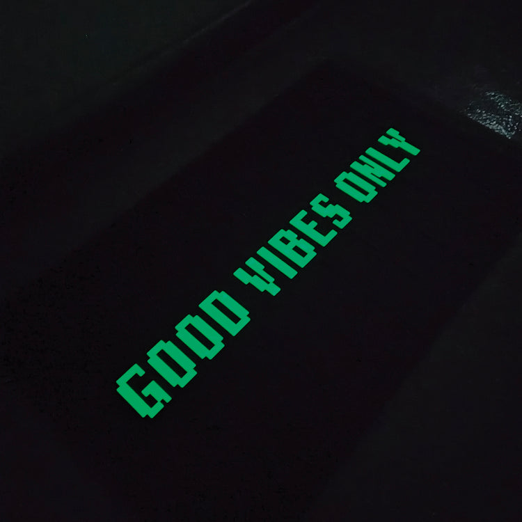 POST GENERAL | ポストジェネラル　RUBBER LUMINOUS DOOR MAT GOOD VIBES ONLY