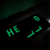 POST GENERAL | ポストジェネラル RUBBER LUMINOUS DOOR MAT HELLO