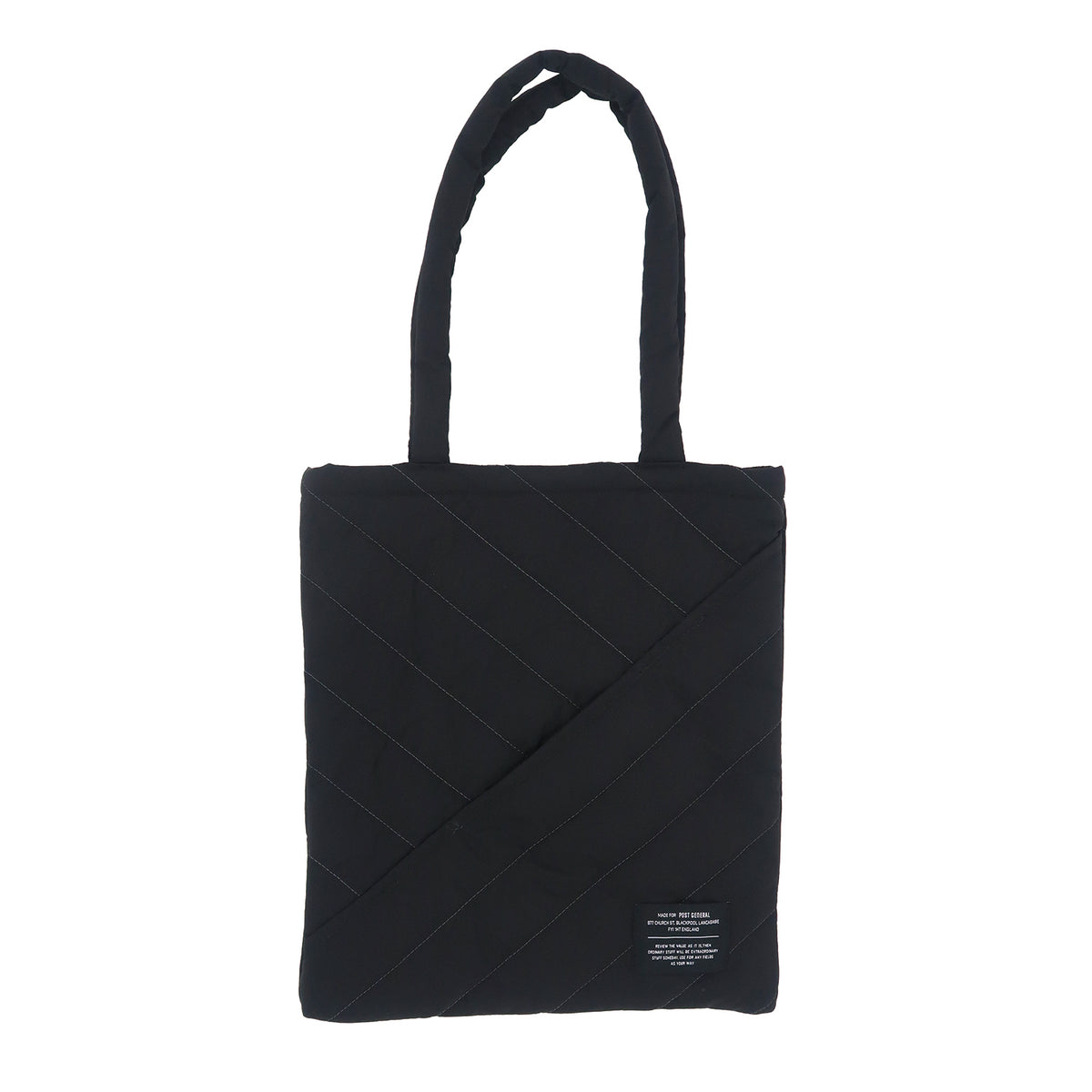 POST GENERAL | ポストジェネラル QUILTED STANDARD TOTE