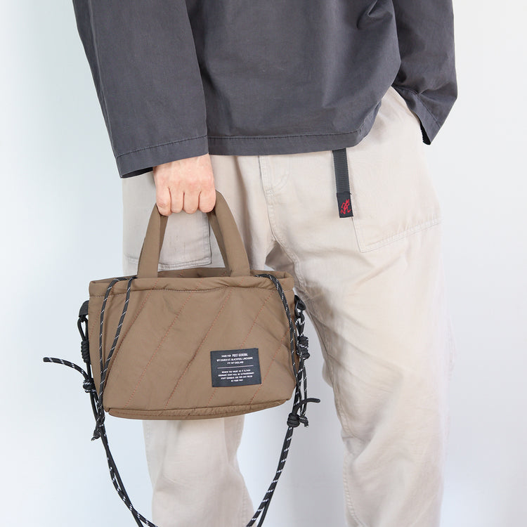 POST GENERAL | ポストジェネラル　QUILTED SHOULDER COOLER TOTE