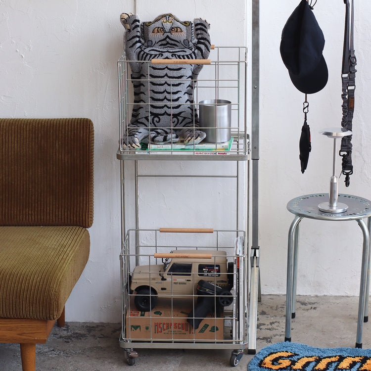 POST GENERAL | ポストジェネラル　INDUSTRIAL LAUNDRY WAGON ZINC