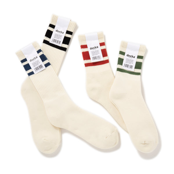 decka Quality socks | デカ クォリティソックス Begin限定 スベり