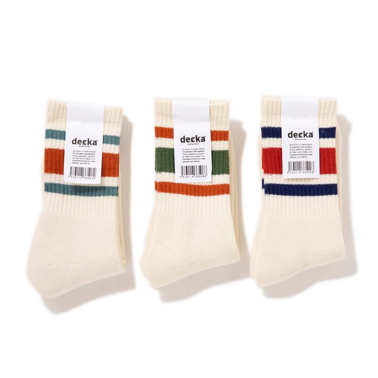 decka Quality Socks | デカ クォリティソックス　80ʼs Skater Socks Short Length 1st Collection