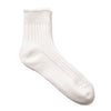 decka quality socks | デカ クォリティソックス Low Gauge Rib Socks Short Length 1st Collection