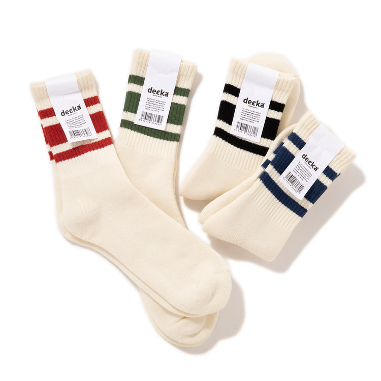 decka Quality Socks | デカ クォリティソックス　80ʼs Skater Socks Short Length 2nd Collection