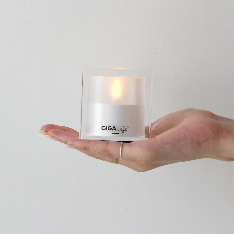 DETAIL | ディテール　MINI CUBE SOLAR CANDLE