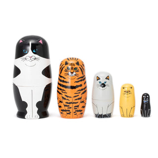 DETAIL | ディテール　×MIDORI KOMATSU Feline 5 猫マトリョーシカ