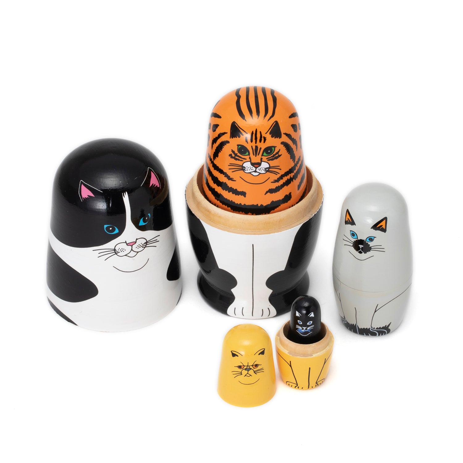 DETAIL | ディテール ×MIDORI KOMATSU Feline 5 猫マトリョーシカ