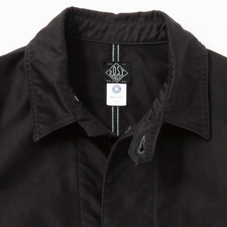 POST O’ALLS | ポストオーバーオールズ　No.1 Jacket black