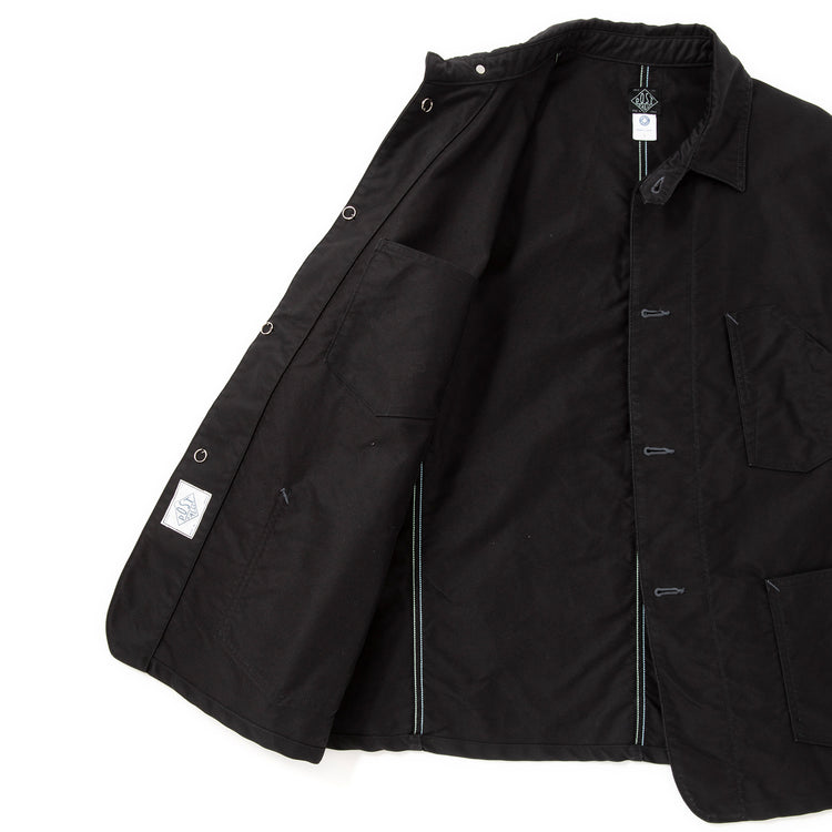 POST O'ALLS | ポストオーバーオールズ No.1 Jacket black