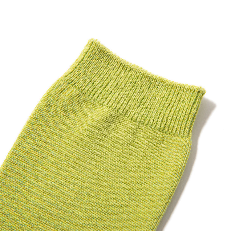 Homie | ホミー　Cotton Linen Color Socks