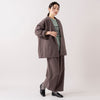 モデル身長 163cm,RNA-Nのユーズドライクスウェット|HEAVENLYのCotton Linen Canvas Wide Straight Pants|TaaiiのSILVER925 フォックステイルネックレス,https://market.e-begin.jp/products/tky_rnn0014u_lala|https://market.e-begin.jp/products/dlt_hvr0017u_lala|https://market.e-begin.jp/products/tii_tii0078u_lala