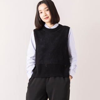 HEAVENLY | ヘブンリー　Linen Mix Knit Vest