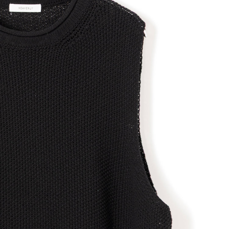 HEAVENLY | ヘブンリー　Linen Mix Knit Vest