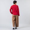 モデル身長163cm,HEAVENLYのSweat Crewneck Cardigan|Parabootのコロー,https://market.e-begin.jp/products/dlt_hvr0059p_lala|https://market.e-begin.jp/products/prb_prb0291k_lala