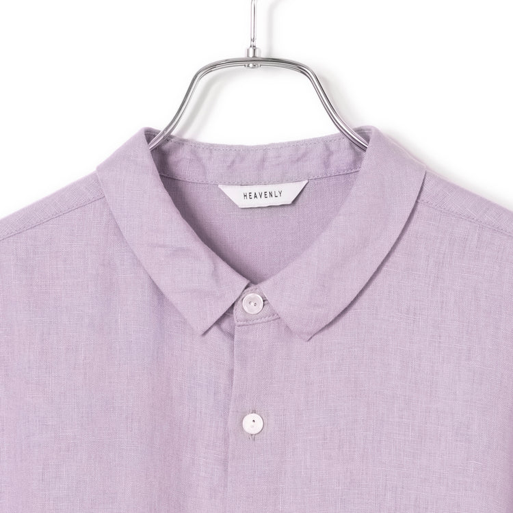 HEAVENLY | ヘブンリー　Linen Regularcollar Wide Shirt