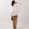 モデル身長 165cm,MANUAL ALPHABETのTWILL SEMI- EASY TROUSERS for Lala Begin|タイドウェイの2WAY MOSSボストン|rapiécageのステンレスフラワープレートブレスレット,https://market.e-begin.jp/products/mks_man0093u_lala|https://market.e-begin.jp/products/snk_tid0304j_lala|https://market.e-begin.jp/products/rdx_rpc0109u_lala