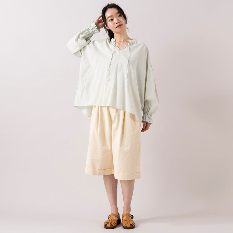 モデル身長 165cm,HEAVENLYのCotton Twill Short Pants|GLENFIELDのシャークソールグルカサンダル|rapiécageのプチメタルコードチョーカー,https://market.e-begin.jp/products/dlt_hvr0160u_lala|https://market.e-begin.jp/products/jal_gfd0391q_lala|https://market.e-begin.jp/products/rdx_rpc0105u_lala