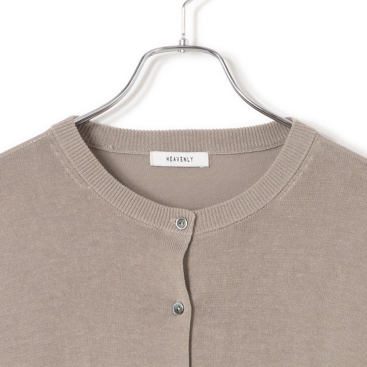 HEAVENLY | ヘブンリー　High Twist Cotton Knit Cardigan