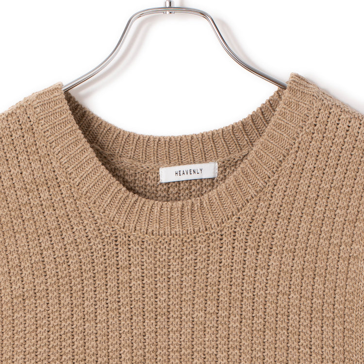 Heavenly | ヘブンリー　Cotton Linen Mix Knit Vest