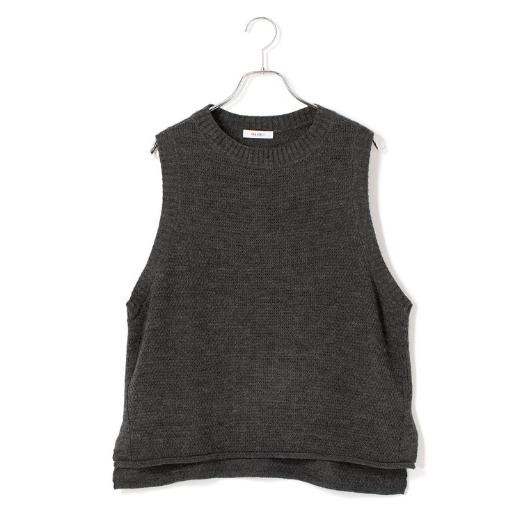 HEAVENLY | ヘブンリー Cotton Wool Linen Mix Knit Vest