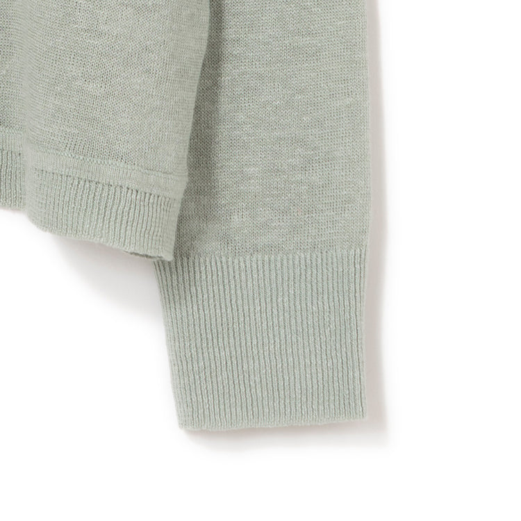 HEAVENLY | ヘブンリー　Linen Knit Crew Cardigan