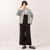 モデル身長 163cm,FIL DE FERのサンデイズプリント クルーネックTEE|FIL DE FERのポリグリッド サロペットパンツ|MALIBU SANDALSのCANYON NATIVE,https://market.e-begin.jp/products/rdx_fdf0306u_lala|https://market.e-begin.jp/products/rdx_fdf0307u_lala|https://market.e-begin.jp/products/sed_mls0292u_lala