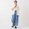 モデル身長165cm,TUTIE.のタカシマチヂミノースリーブプルオーバー|TUTIE.のコットンリネンデニムタックパンツ|Organic handloomのGURKHA PLATFORM|MASTER&Co.のクウォーターメッシュレザーベルト|Taaiiのベネチアンチェーンスリムネックレス,https://market.e-begin.jp/products/equ_tte0275u_lala|https://market.e-begin.jp/products/equ_tte0274u_lala|https://market.e-begin.jp/products/sed_ogh0417u_lala|https://market.e-begin.jp/products/mhg_msc0819p_lala|https://market.e-begin.jp/products/tii_tii1120n_lala