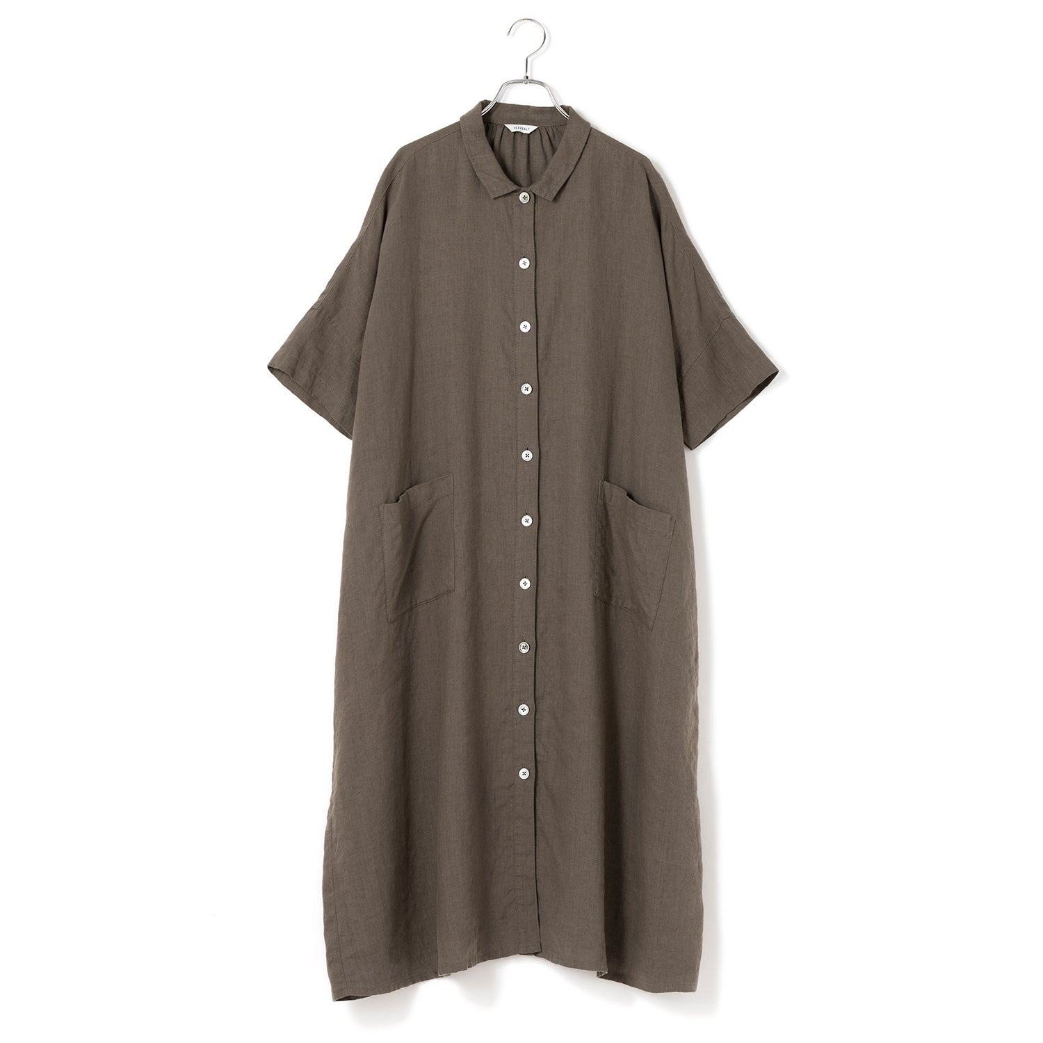 Heavenly | ヘブンリー Hemp Wide Shirt Onepiece