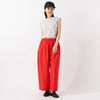 モデル身長163cm,HEAVENLYのCotton CS Nosleeve Pullover|GLENFIELDのシャークソールビジネスサンダル,https://market.e-begin.jp/products/dlt_hvr0485u_lala|https://market.e-begin.jp/products/jal_gfd0392q_lala