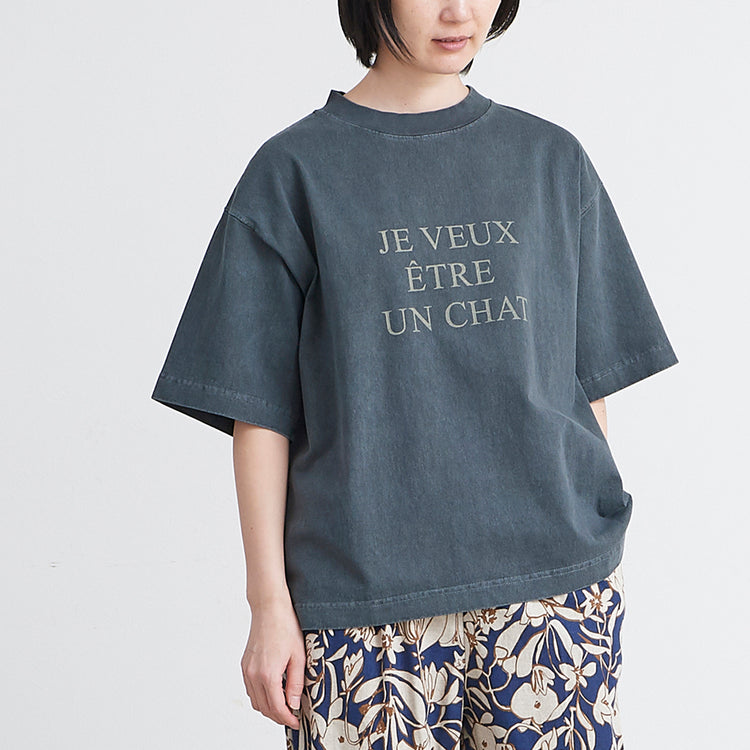 HEAVENLY | ヘブンリー　Pigment Dyed Print T-Shirt