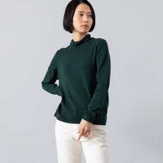 HEAVENLY | ヘブンリー　Cotton Cashmere Knit Turtle Pullover