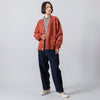 モデル身長165cm,caquのスェットカーディガン|HEAVENLYのCotton Linen 12oz Denim 5P Pants|Moonstarのローバスケットヴィンテージグレー,https://market.e-begin.jp/products/tan_caq0531r_lala|https://market.e-begin.jp/products/dlt_hvr0493r_lala|https://market.e-begin.jp/products/mns_mns0286o_lala